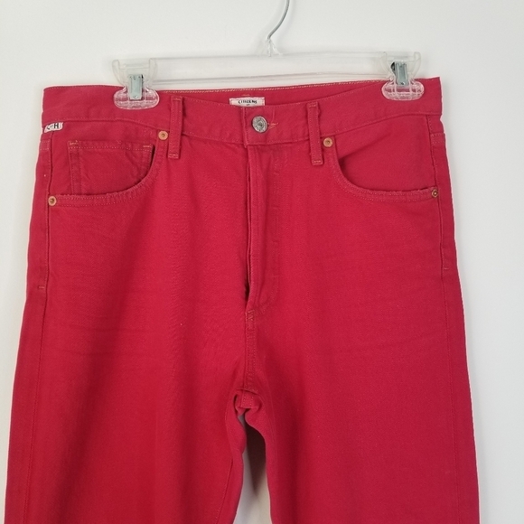 NWT Citizens of Humanity Premium Vintage Red Liya High Rise Classic Fit Denim 27 - Picture 16 of 16